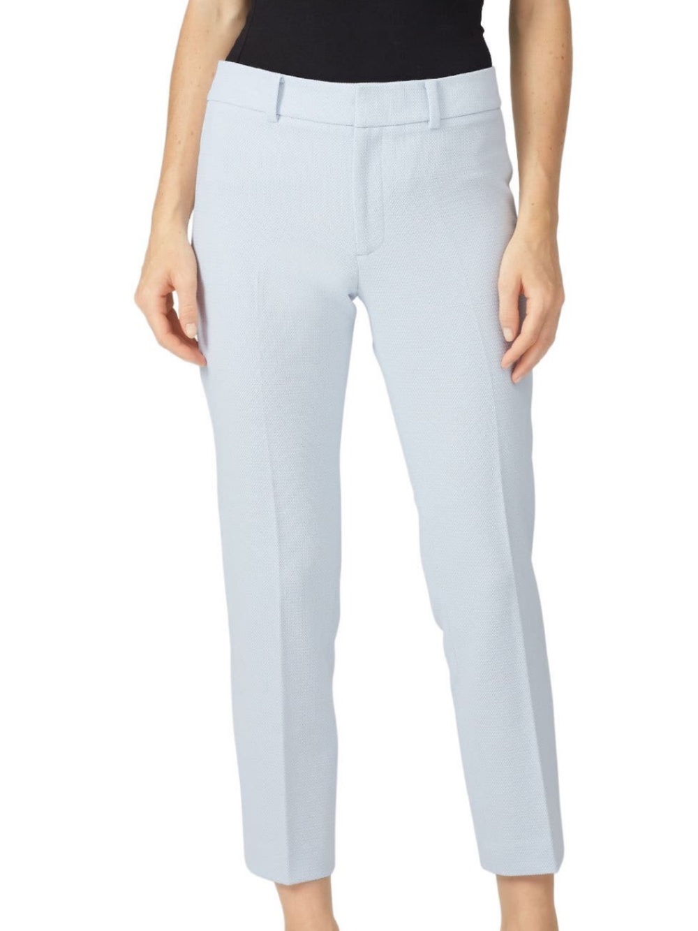 Club Monaco Women’s Textured Straight Leg Trouser Pants